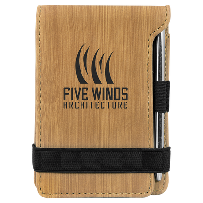 Custom Mini Notepad with Pen  (50 Pack)