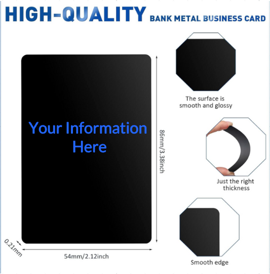 Metal Business Cards (50)