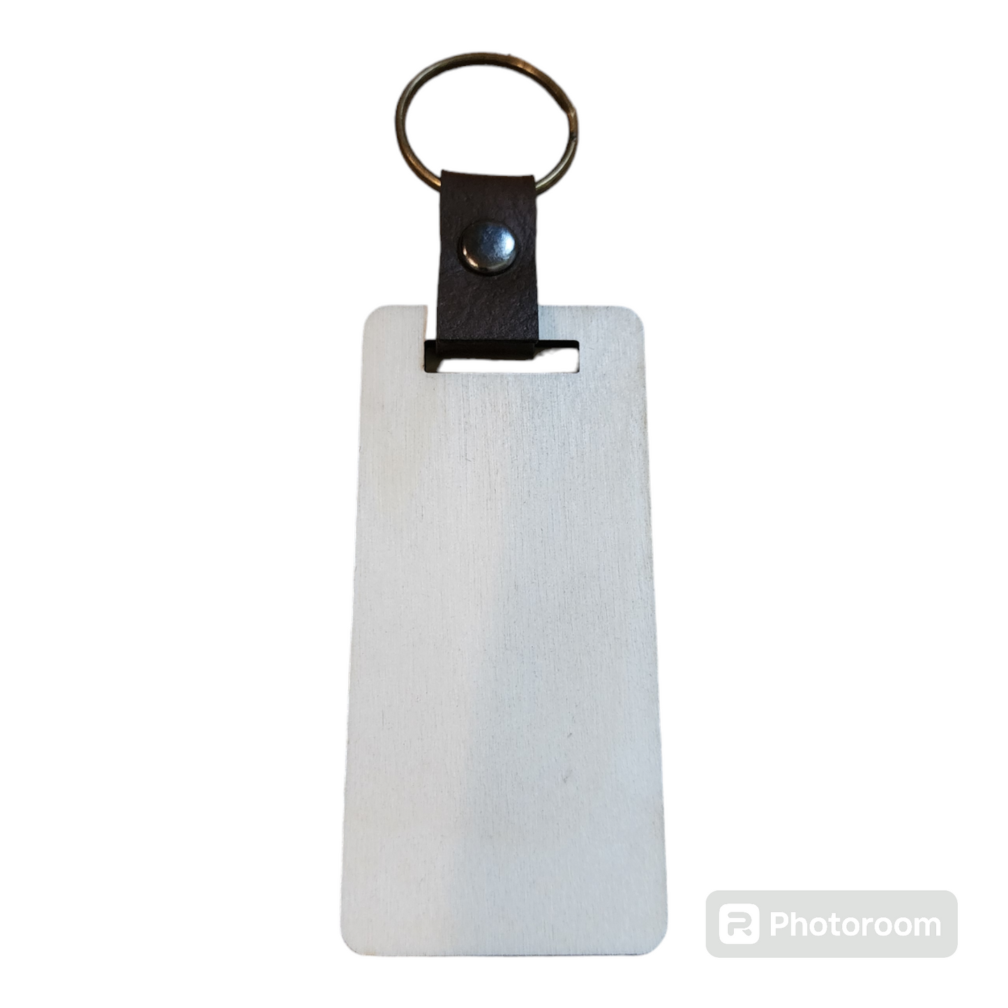 Rectangle Birch Key Chain (25)